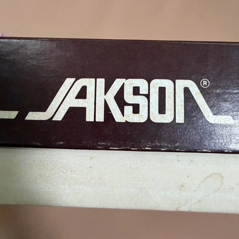 Vintage Jakson Bamboo Shower Curtain Bone 6x6 100% Vinyl Made in USA Retro MCM